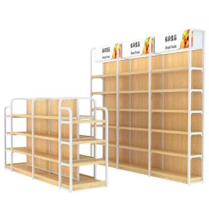Wholesale Wood Miniso Display Rack for Toy Cosmetic Retail 1200mm height from china suppliers