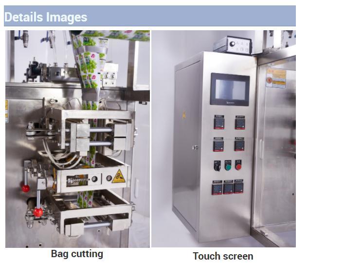 Automatic Liquid Jelly Sachet Shaped Bag Multiple Bags Packing Machine