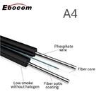 Indoor GJXH FTTH Fiber Optic Drop Cable 1 core Single Mode Factory Price low