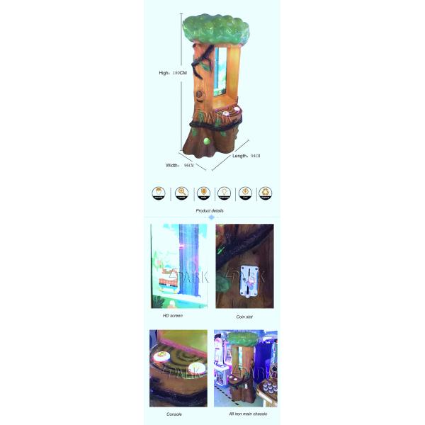 High Revenue Timberjack Lottery Machine / Flying Ticket Arcade Games