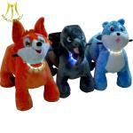 Hansel ride on furry animal for kids and coin operated animal riding games for