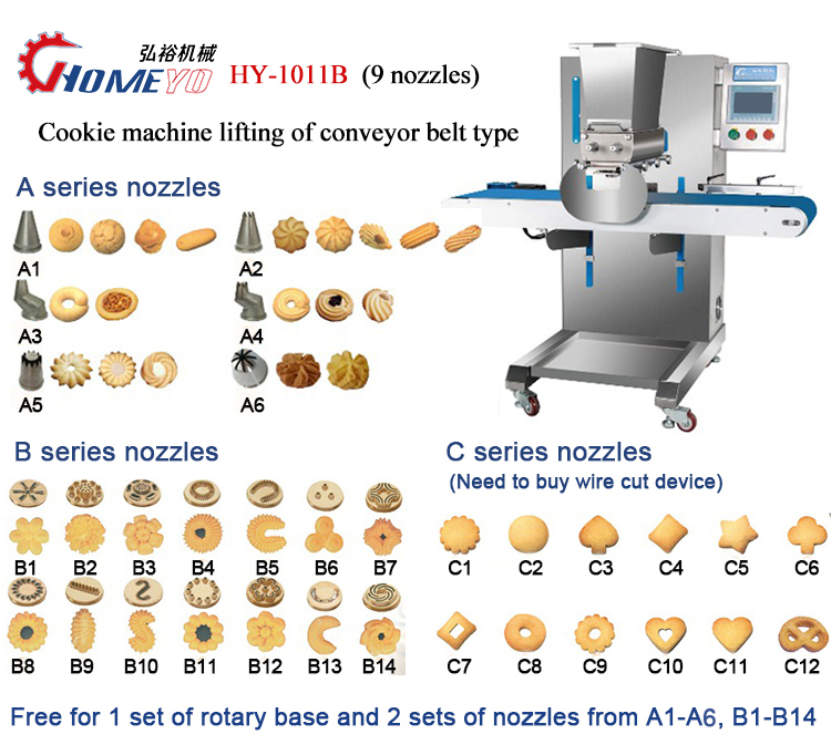 600 Type Koulourakia Wire Cut Cookie Machine Large Scale Production 4.5KW