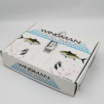 140g Matt Corrugated Mailer Boxes Two Sides Personalised Printed Shipping Silver