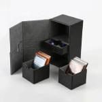 Secure Storage For Your Cards - PU Leather Deck Card Box In Many Colors - Accept