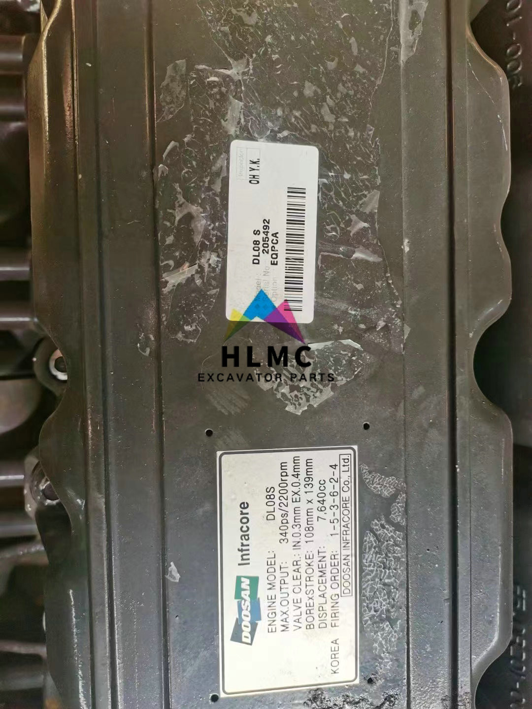 DL08 Diesel Engine DL08 TIS Motor DX300 DX340 Excavator Engine Assembly