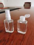 Portable Hand Washing Liquid Alcohol Spray Bottle Octagonal Bottle Flip Pet