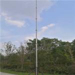 Lightweight 2MM Wall 6063 Aluminum Tripod Push Up Mast