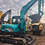 Sunward SWE70E mini Used Excavator Hydraulic 7 Ton Crawler Digger