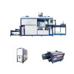 Lunch Box Vacuum Forming Machine 100m3/h Flow Rate 0-300℃ Temperature 1220*710mm