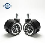 30KG Heavy Load Office Chair Castor Wheels Replacement 60MM For Wood Floor