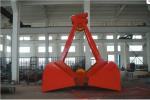 High Efficiency Crane Spare Parts Four Rope Mechanical Grab Bucket