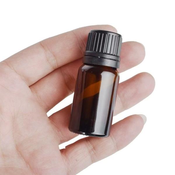 5ml 10ml 15ml 20ml 30ml 50ml 100ml 200ml amber essential oil bottle with Anti