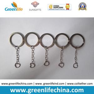 Wholesale High Quality Stainless Steel #304 Inside Diametre 25MM Flast 3MM Dia Split Ring w/Chain from china suppliers