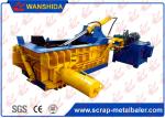 Hydraulic Aluminum Bailer / Scrap Metal Baler Max. 3mm Thickness 1000-1200KG/h