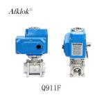 2 Way Flow Control Valve Stainless Steel Electric Ball Valve