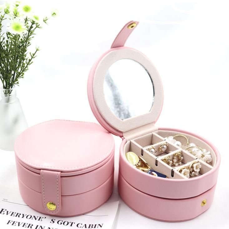 Luxury Jewelry Box 10.9*10.2*5.9cm with Custom Logo Printing, China Factory Wholesale Price High Quality Paper Packaging Box
