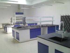 Wholesale Educational Steel Laboratory Furniture , Chemical Resistant Lab Tables For Schools from china suppliers