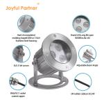 DC12V 24V 3x3W RGB 3in1 Stainless Steel 316SS IP68 Waterproof Submersible LED