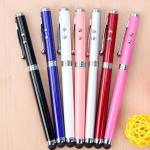 4IN 1 LED Light metal pen ,Touch srceen phone metal pen ，laser light pen, metal