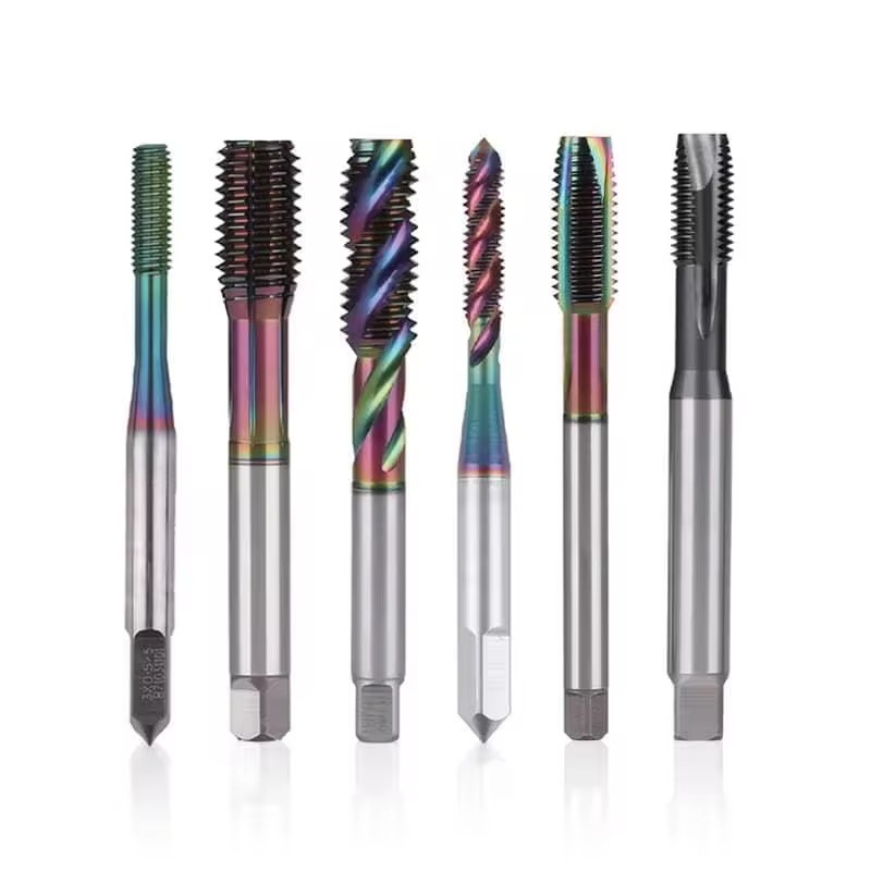 Coating Machine Screw Thread Taps for Aluminum M13-m24 Hsse Spiral Fluted Tap
