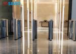 Luxury Turnstile Security Systems Swing Gates , Pedestrian Gate Access Control