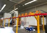 Big Cyclone Automatic Powder Spraying Painting Line For Ventilation Equipment