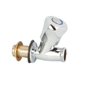 Wholesale Quick Open Half Inch Bathroom Brass Angle Valve Chromed Abrasion Proof from china suppliers