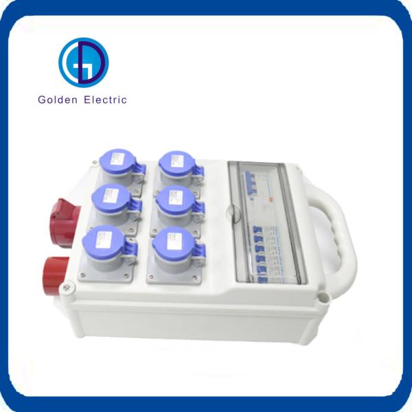 Various Styles Portable Combination Distribution Box Waterproof Plastic Industrial Socket Box