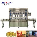 4-10 Filling Head Automatic Bottle Filling Machine 304/316 Stainless Steel Servo