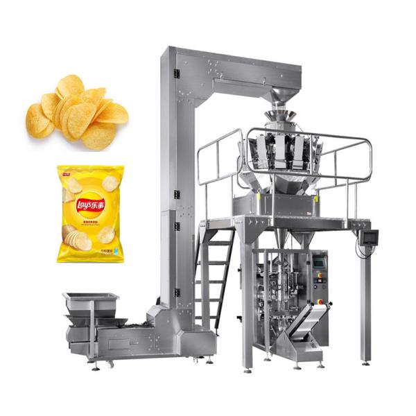 Automatic Weighing 100g 200g 250g Prawn Crackers/Potato Chips/Dry Food Packaging