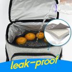 Leakproof Cooler Tote Soft Insulated Lunch Bag For Adults Women 25 Liter