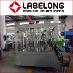 Small Carbonated Drink Filling Machine 3000-18000 Bottles / Hour ISO Certificati