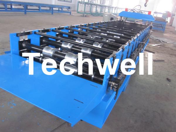 Automatic Steel / Iron / GI IBR Roofing Profiled Sheet Roll Forming Machine