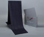 Silk napping scarf .navy Shawl .multiple design .gift scarf .warm and soft scarf