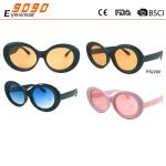 Fashionable design sunglasses with plastic frame ,suitable for men and women