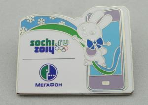 Wholesale Die Cast, Die Struck, Stamped Olympic Sport personalized Lapel Pin / Hard Enamel Pins with Nickel Plating from china suppliers