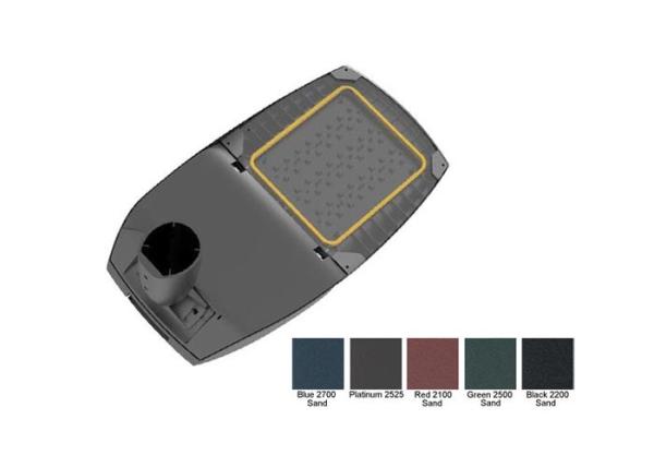 Waterproof Led Pole Light Fixtures / Exterior Led Street Light Ip65 SMD3535