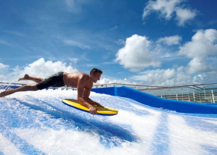 Fiberglass Water Park Wave Pool Flowrider Surf Simulator High Security