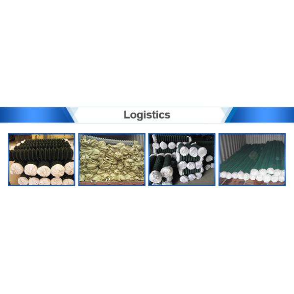 6ft x 50ft Galvanized Steel 9 Gauge heavy duty industrial chain link fencing