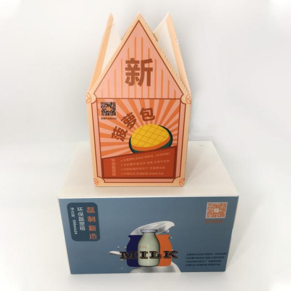 3mm Customize Gift Box Corrugated Plastic Carton HD Printing