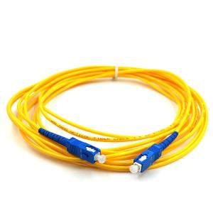 Wholesale IEC Standard SC Fiber Optical Patch Cord Flammability Rating LSZH Jacket Network Cable from china suppliers