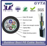12 Core Duct Outdoor Fiber Optic Cable Corrugated Alu Tape Single Armour