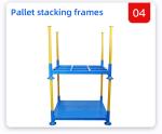 Q235 Steel Metal Pallet Stacking Racks 1000mm 1200mm 1500mm 2000mm Height