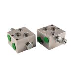 Aluminum Steel Hydraulic Manifold Hydraulic Valve Block Custom Processing