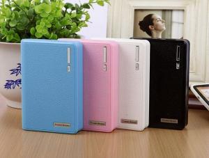 Wholesale 2014 most creative design purse shape power bank 12000mah with LED torch at lowest price from china suppliers