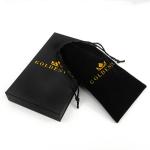 Varnish Surface Finish Drawer Packaging Box For Black Ring Necklace Bracelet