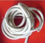 Yellow Silicone Wire Reinforced Insulation Cover Sleeve Hose White color Latex