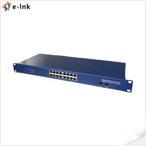 Wholesale 16 Port 10/100/1000M Gigabit Fiber Port Switch SFP Optical Network Switch from china suppliers