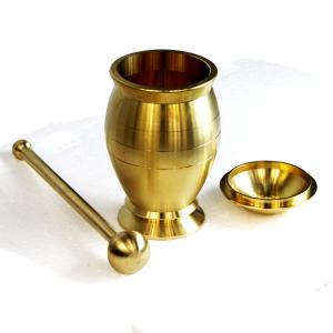 Wholesale ODM Medicine Pure Copper Mortar And Pestle Stainless Steel from china suppliers