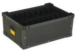 Shockproof 1-10mm ESD Black PP Corflute Antistatic Corrugated Conductive sheet
